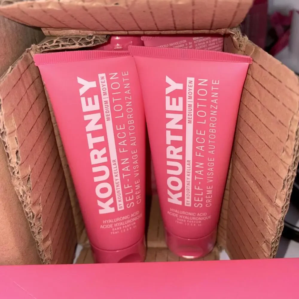 Kourtney By Kourtney Kellar Self-tan Face Lotion‎ Medium New Sealed 2.5 Fl Oz